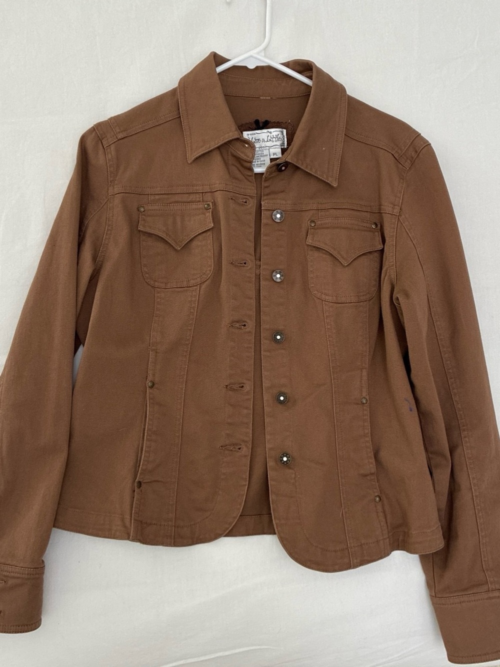Live a Little Brown Women’s Jean Jacket